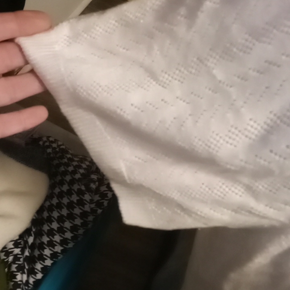 White Stag plus size women's knitted top - Picture 3 of 8